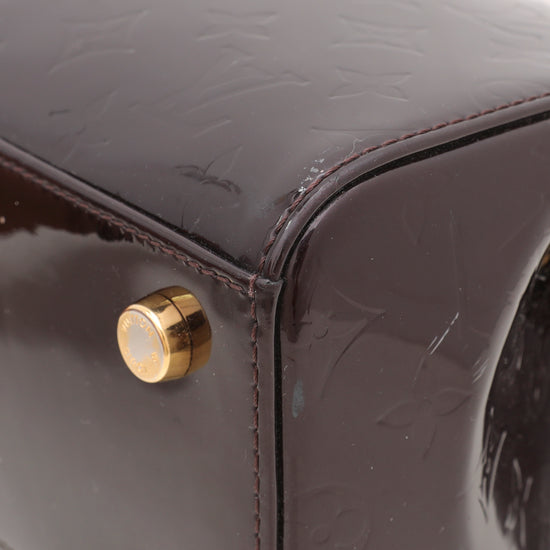 Louis Vuitton Amarante Monogram Vernis Brea GM Bag – The Closet