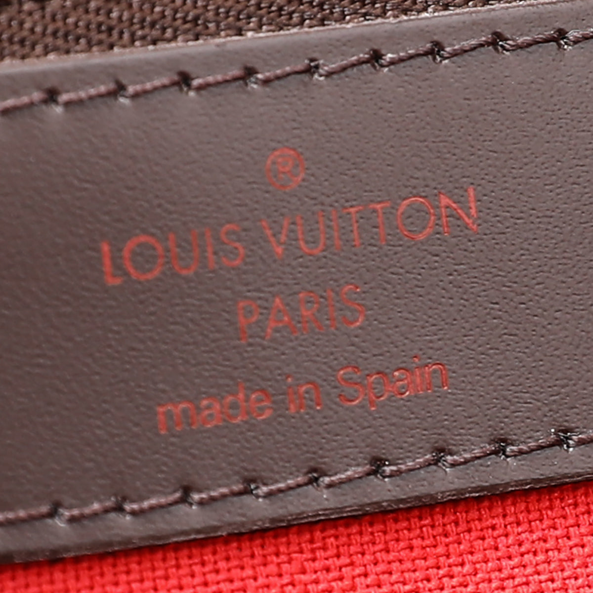 Louis Vuitton Brown Cabas Rivington Bag-Louis Vuitton-THE CLOSET
