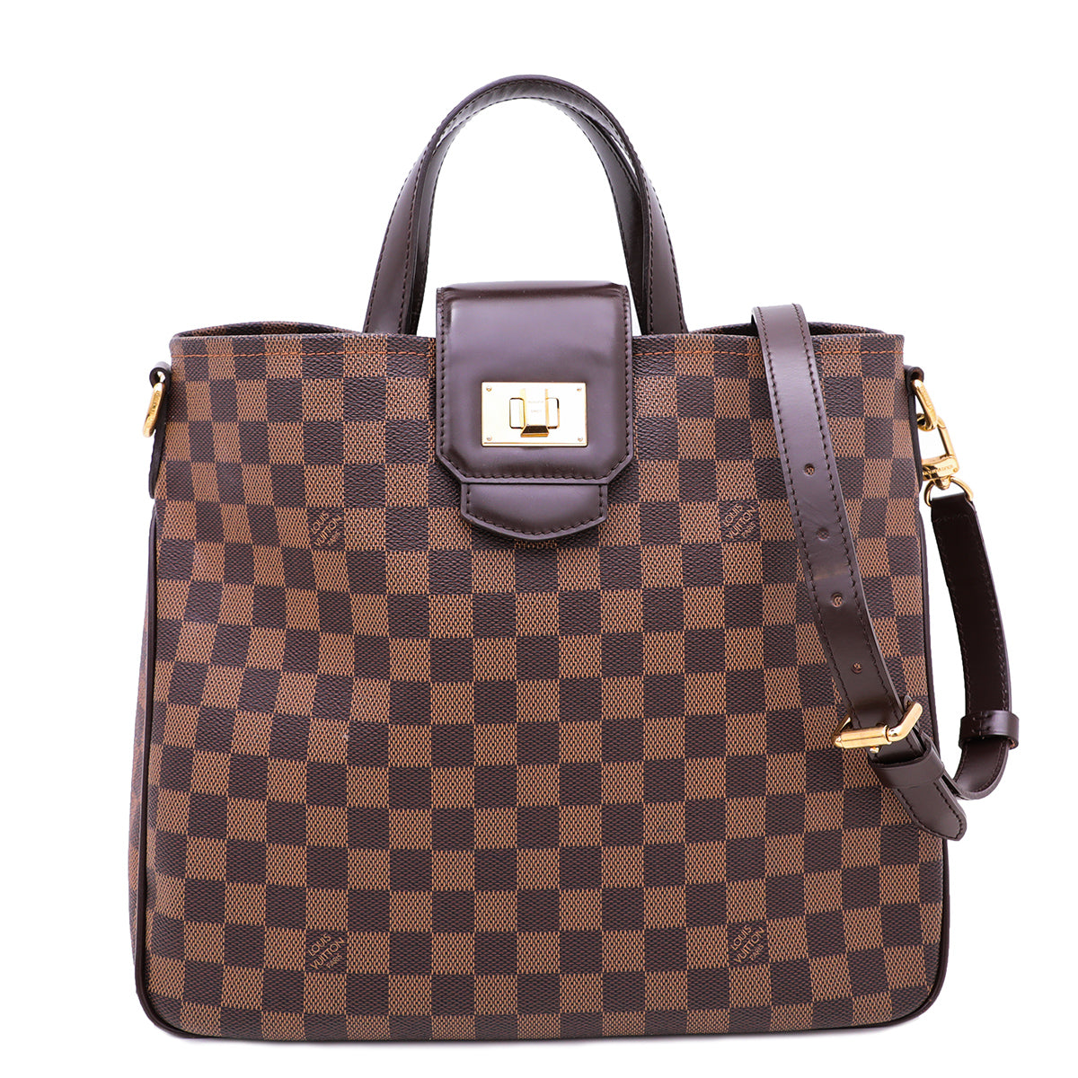 Louis Vuitton Ebene Cabas Rosebery Tote Bag-Louis Vuitton-THE CLOSET