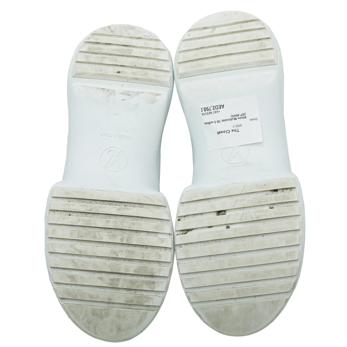 Louis Vuitton White Multicolor Monogram Archlight Sneaker 38.5-Louis Vuitton-THE CLOSET