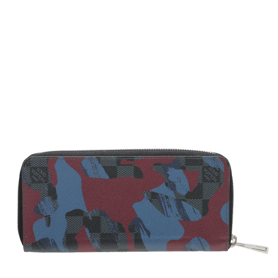Louis Vuitton Camouflage Zippy Vertical Wallet – The Closet