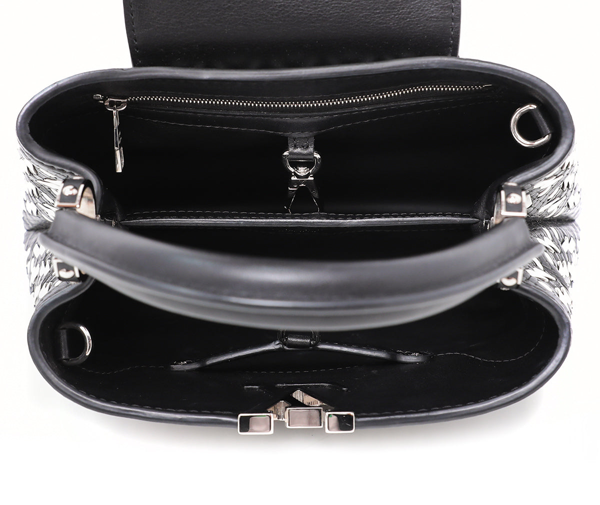 Louis Vuitton Bicolor Capucine Bag BB-Louis Vuitton-THE CLOSET