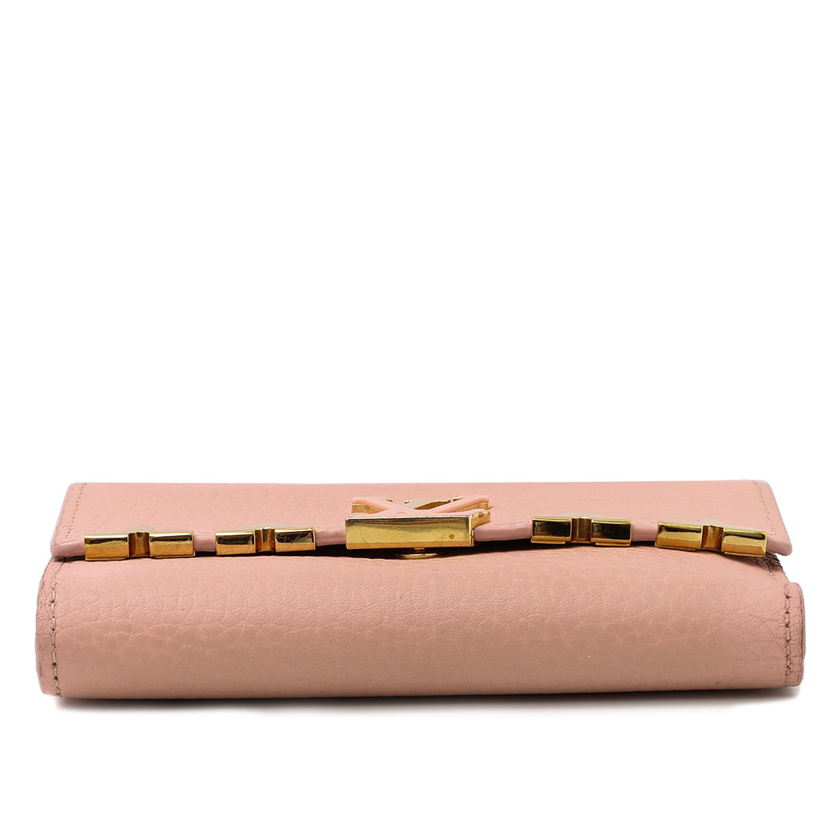 Louis Vuitton Rose Ballerine Capucines Compact Wallet-Louis Vuitton-THE CLOSET