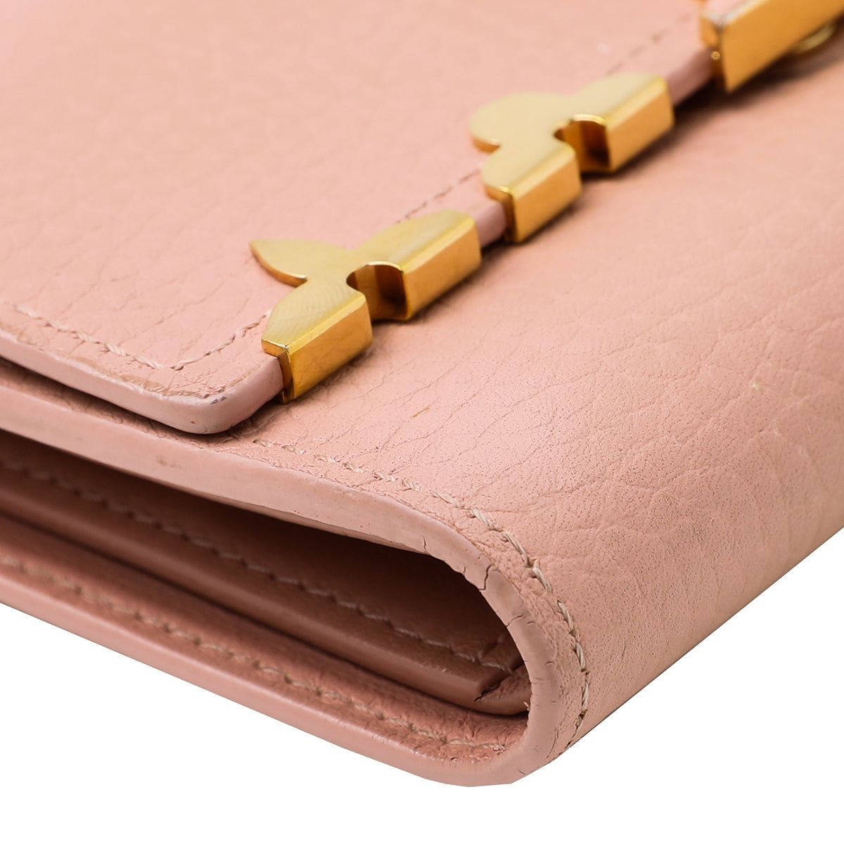 Louis Vuitton Rose Ballerine Capucines Compact Wallet-Louis Vuitton-THE CLOSET