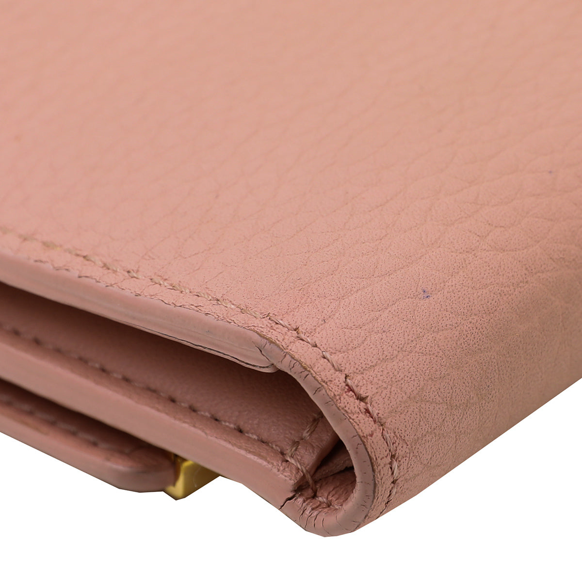 Louis Vuitton Rose Ballerine Capucines Compact Wallet-Louis Vuitton-THE CLOSET