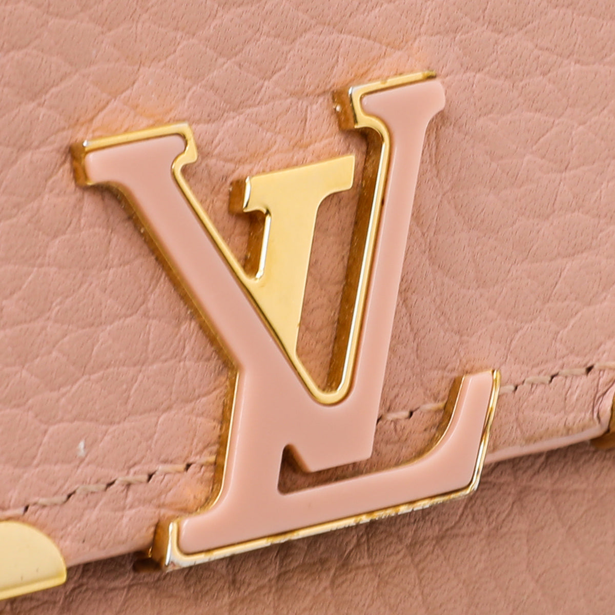 Louis Vuitton Rose Ballerine Capucines Compact Wallet-Louis Vuitton-THE CLOSET