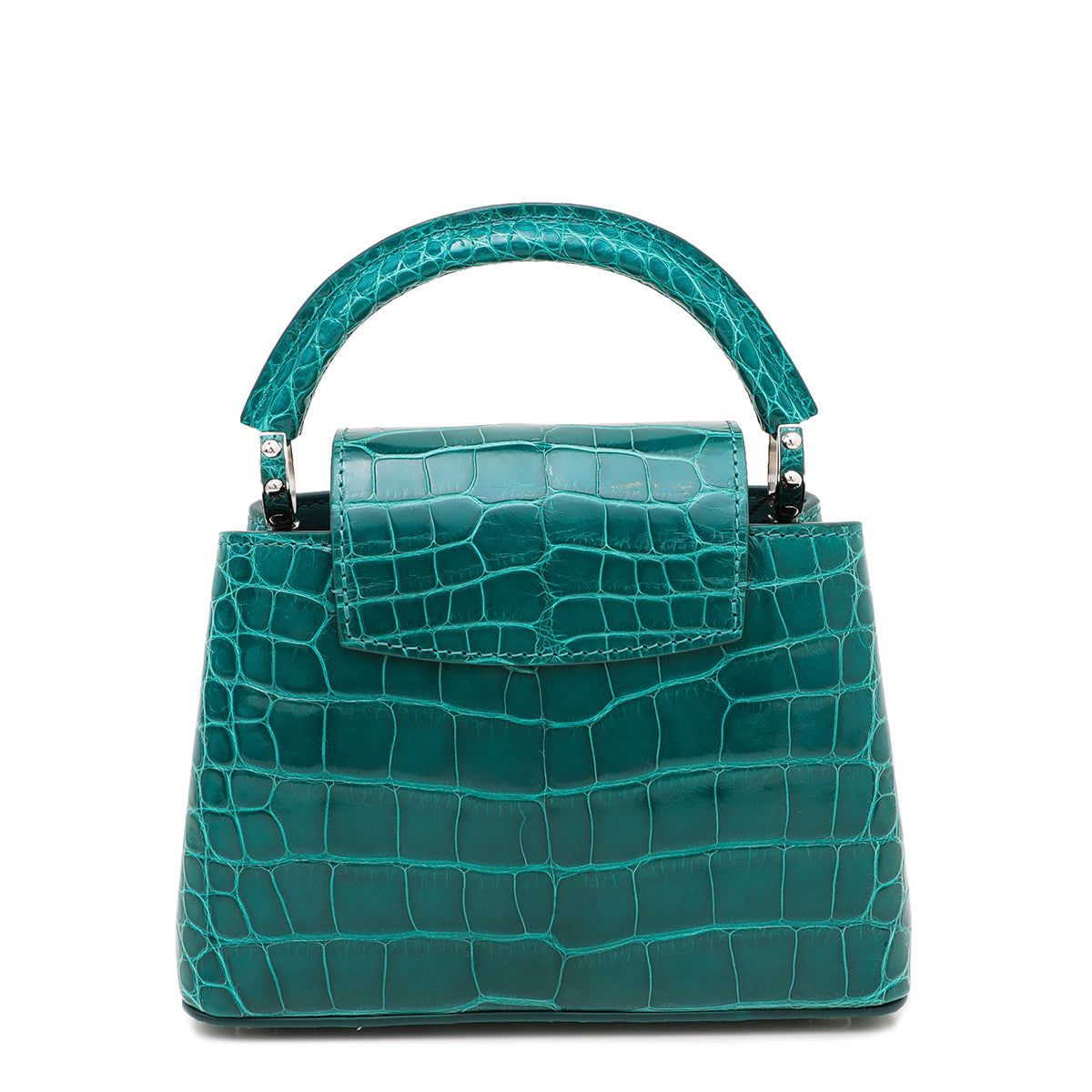 Capucines Mini Crocodilien Brillant - Women - Handbags