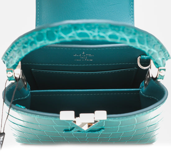Louis Vuitton Cactus Capucines Crocodilien Brillant Mini Bag – The