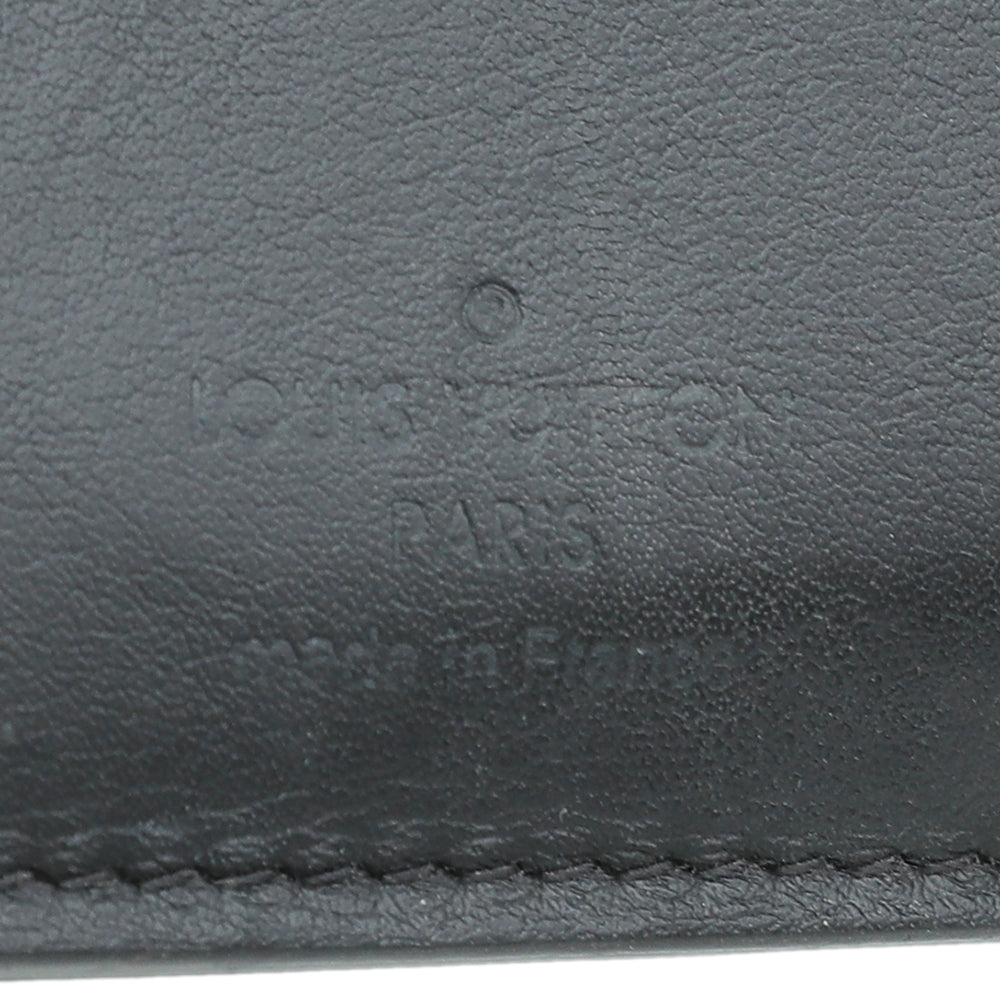 Louis Vuitton Black Capucines Flower Edges Compact Wallet