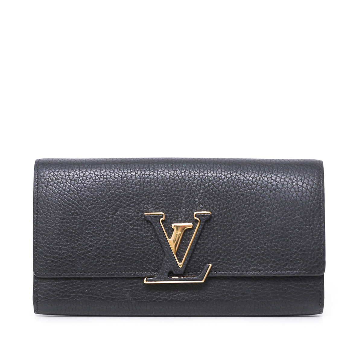 Louis Vuitton Black Capucines Wallet-Louis Vuitton-THE CLOSET