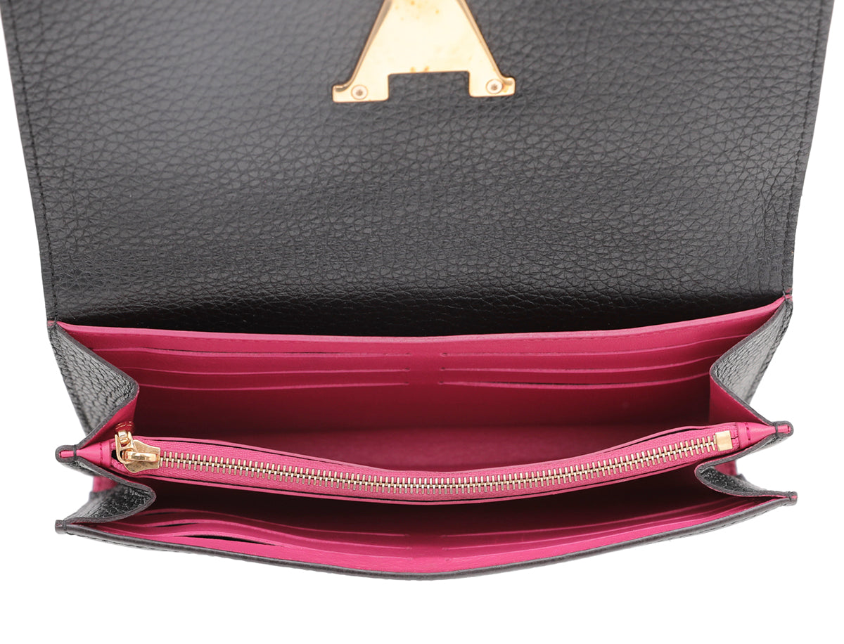 Louis Vuitton Bicolor Taurillon Capucines Wallet-Louis Vuitton-THE CLOSET