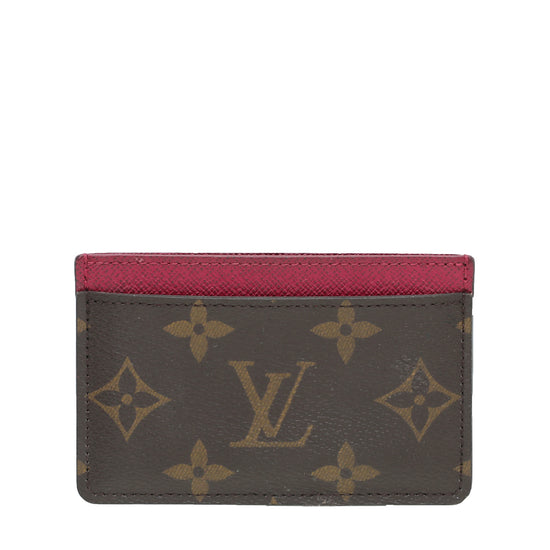 Louis Vuitton Monogram Fuchsia Cardholder
