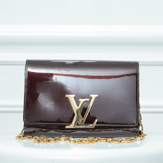 Louis Vuitton Amarante Chain Louise GM Bag