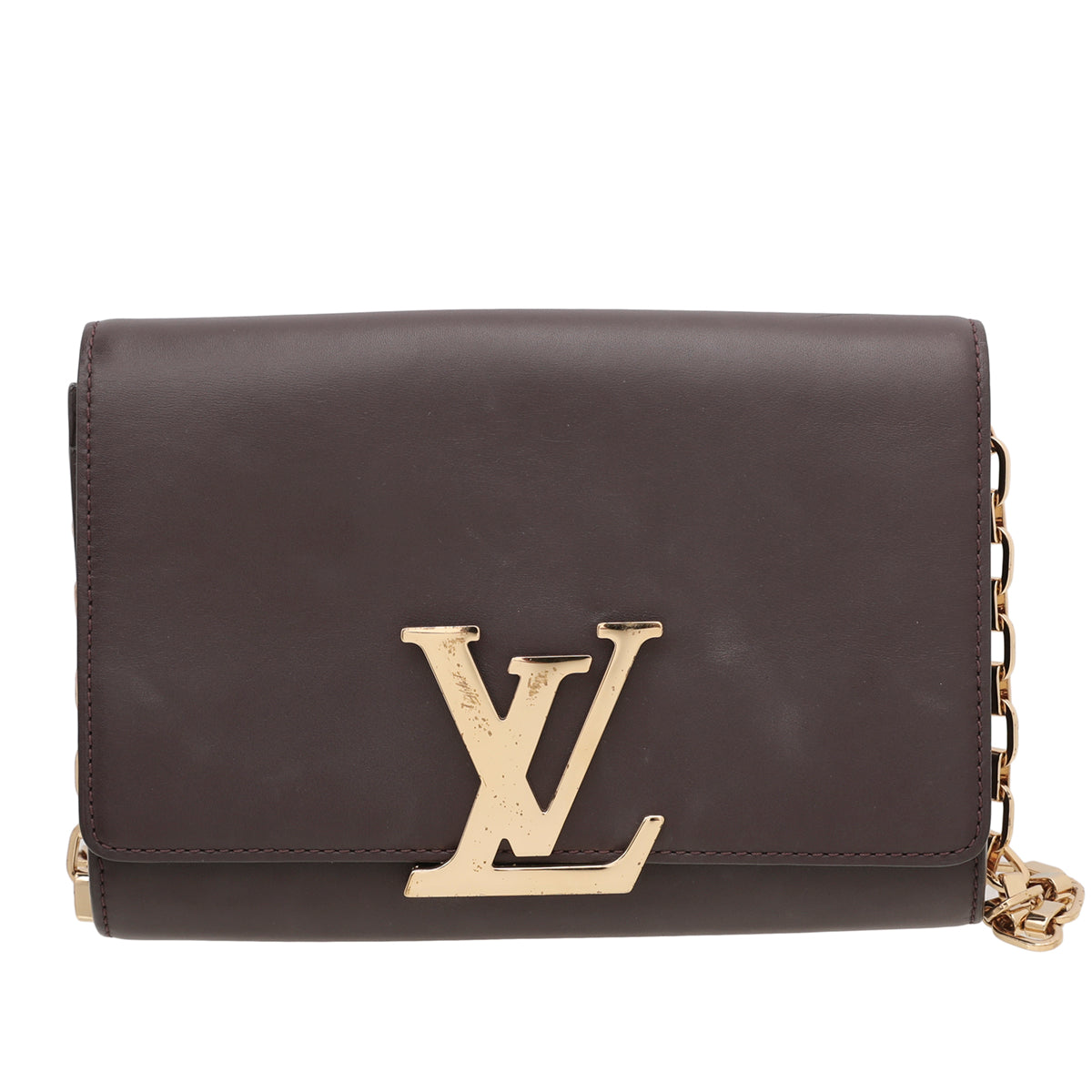 Louis Vuitton Quetsche Chain Louise Matte Bag-Louis Vuitton-THE CLOSET