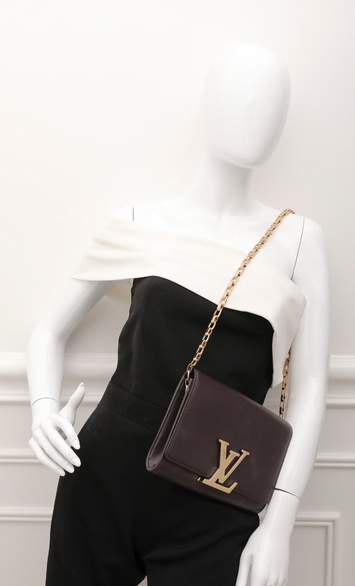 Louis Vuitton Quetsche Chain Louise Matte Bag-Louis Vuitton-THE CLOSET