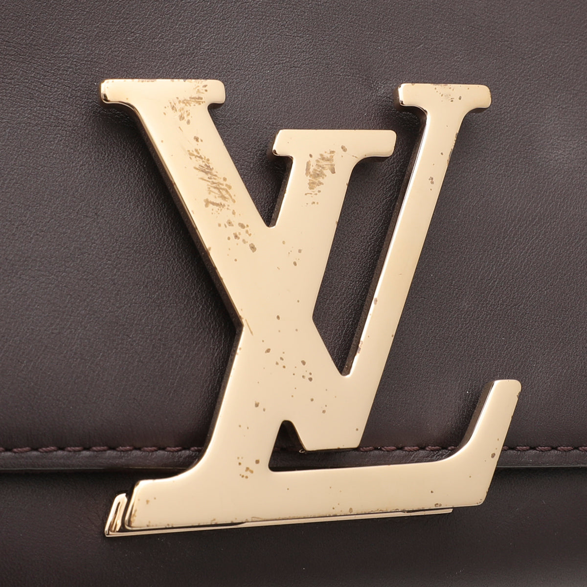 Louis Vuitton Quetsche Chain Louise Matte Bag-Louis Vuitton-THE CLOSET