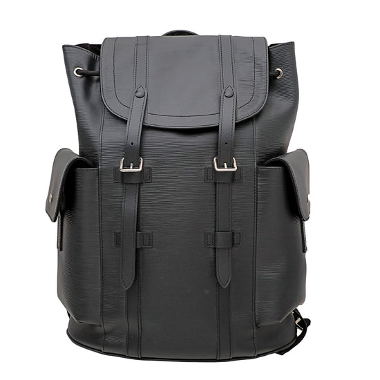 Louis Vuitton Noir Christopher Backpack Bag