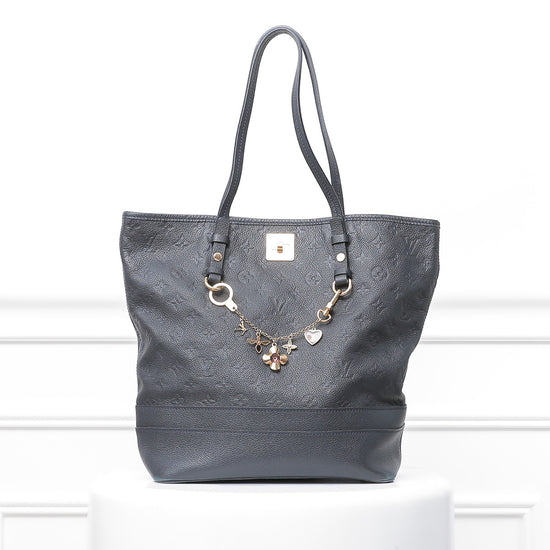 Louis Vuitton Blue Infini Citadine PM W- LV Bag Charm