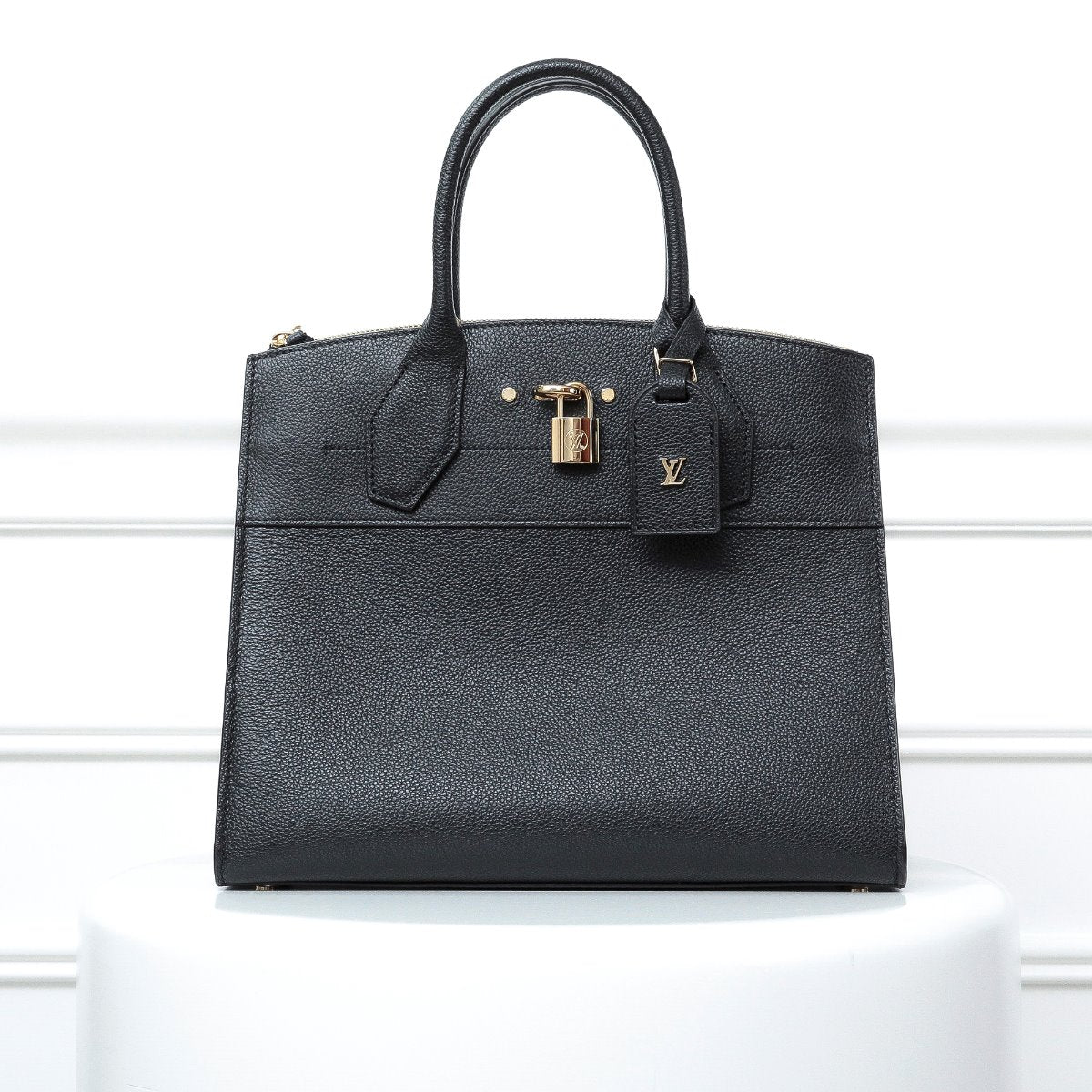 Louis Vuitton Noir City Steamer Bag MM