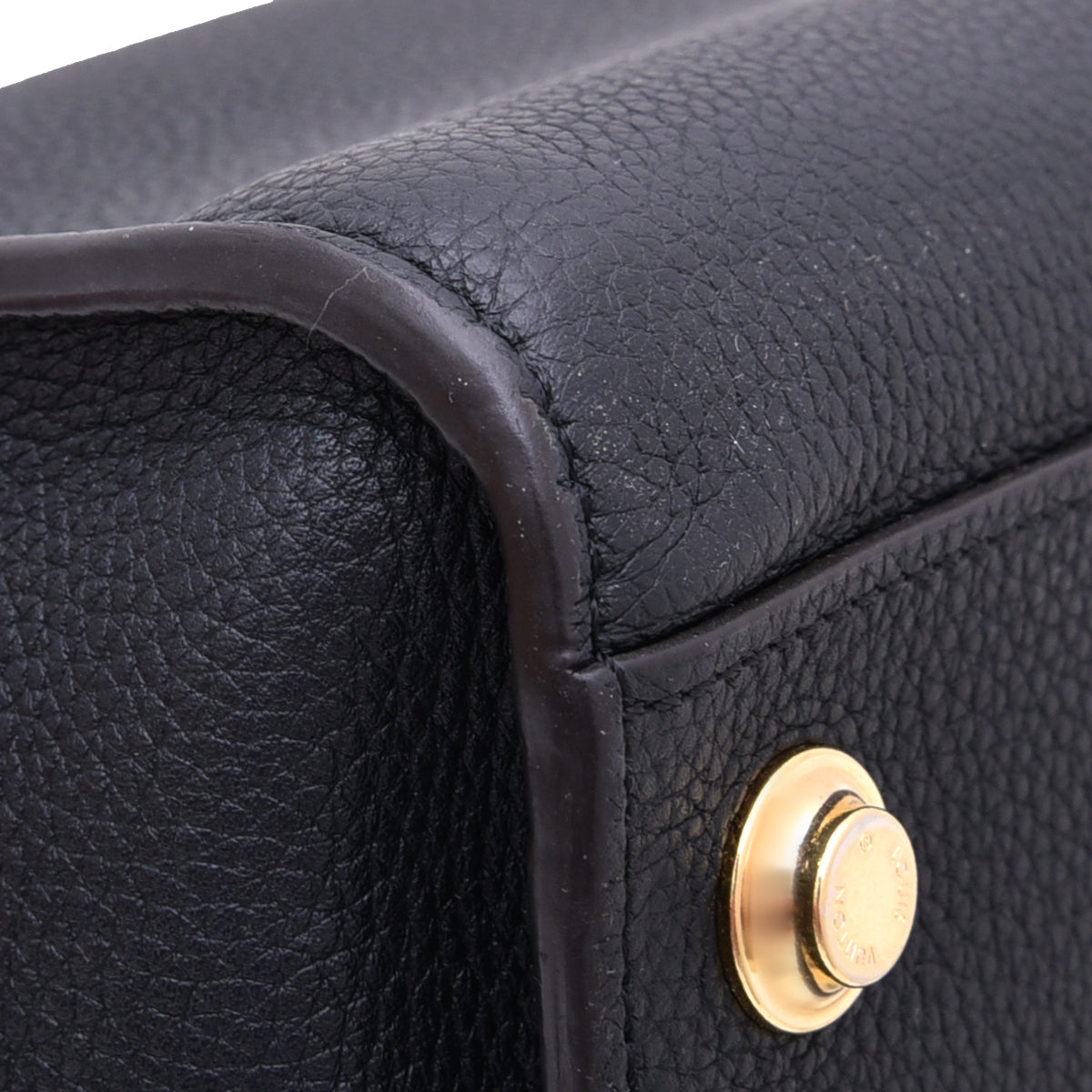 Louis Vuitton Black Leather City Steamer PM Pony-style calfskin ref.128429  - Joli Closet