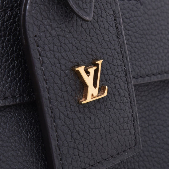 Louis Vuitton Black/Pink Leather City Steamer PM Tote Bag Louis Vuitton