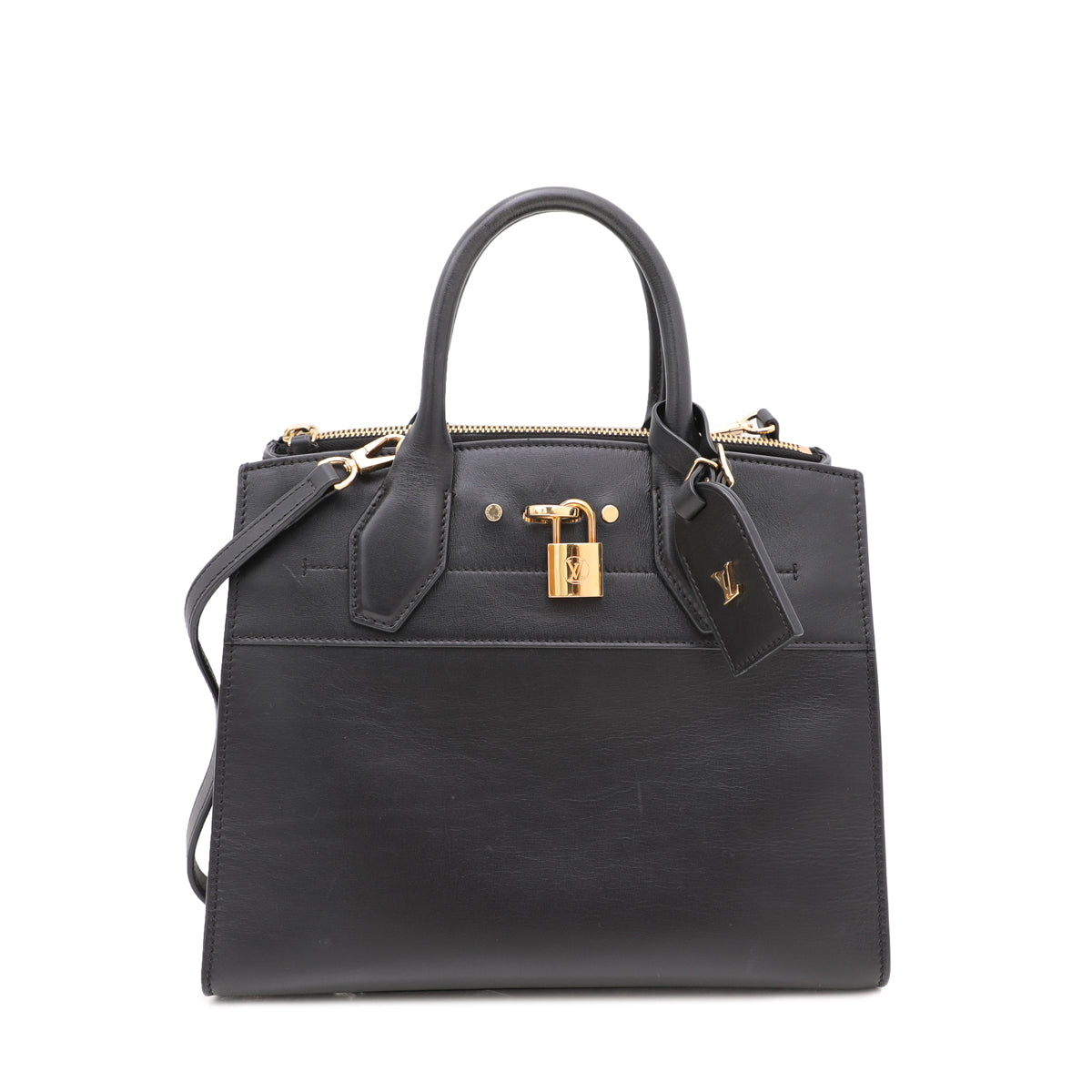 Louis Vuitton Noir City Steamer PM Bag-Louis Vuitton-THE CLOSET