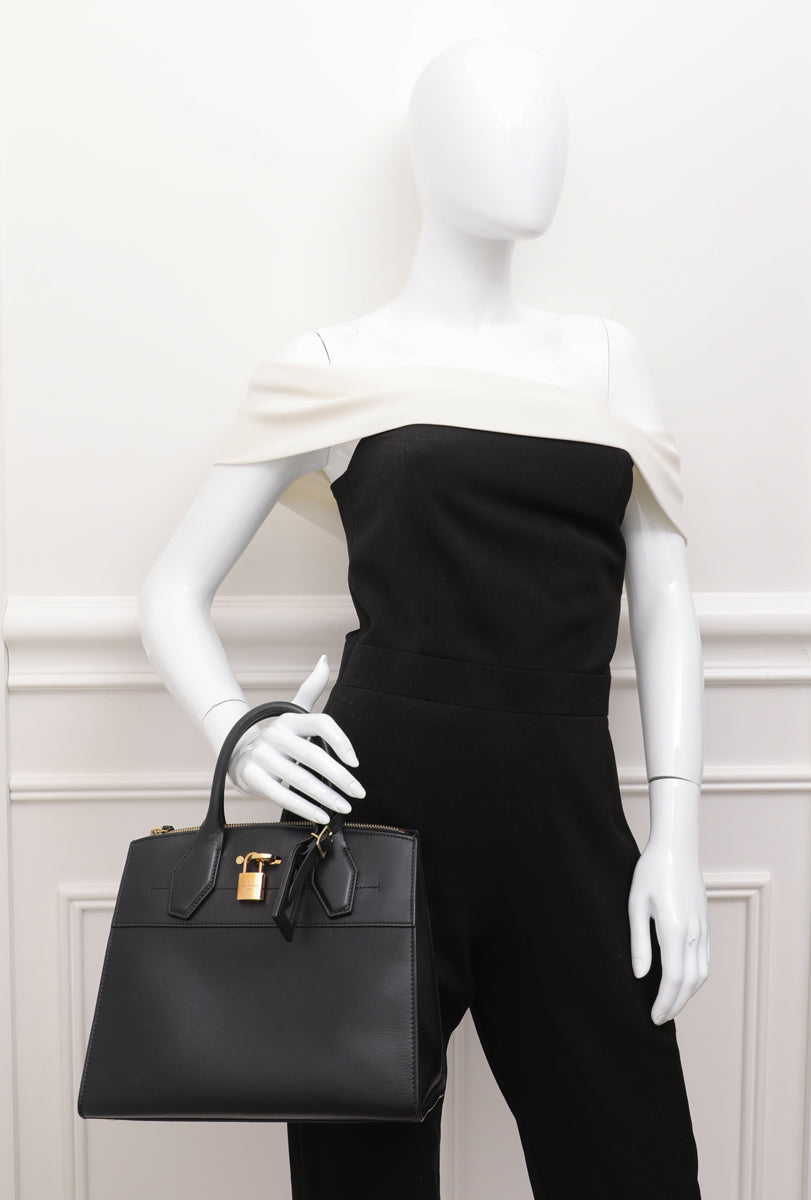 Louis Vuitton Noir City Steamer PM Bag-Louis Vuitton-THE CLOSET