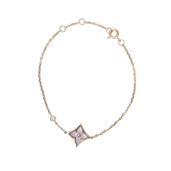 Louis Vuitton mother of pearl blossom bracelet 18k plated preorder