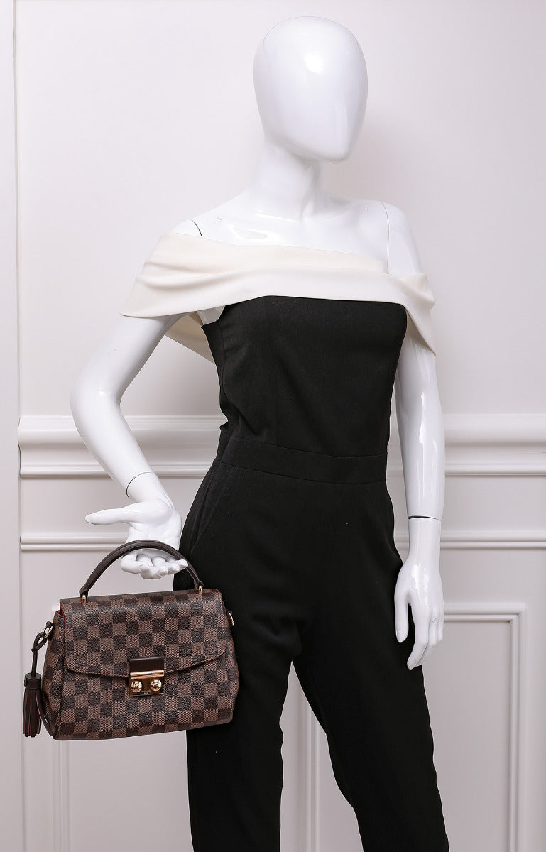 Louis Vuitton Brown Croisette Ebene Bag-Louis Vuitton-THE CLOSET