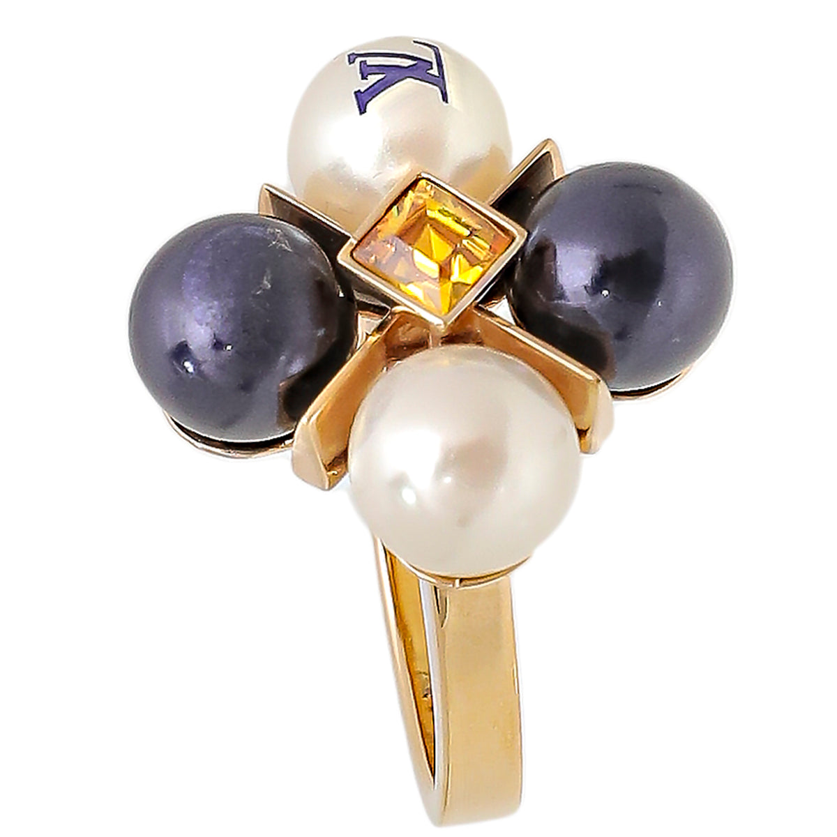 Louis Vuitton Bicolor Cry Me A River Ring Medium-Louis Vuitton-THE CLOSET