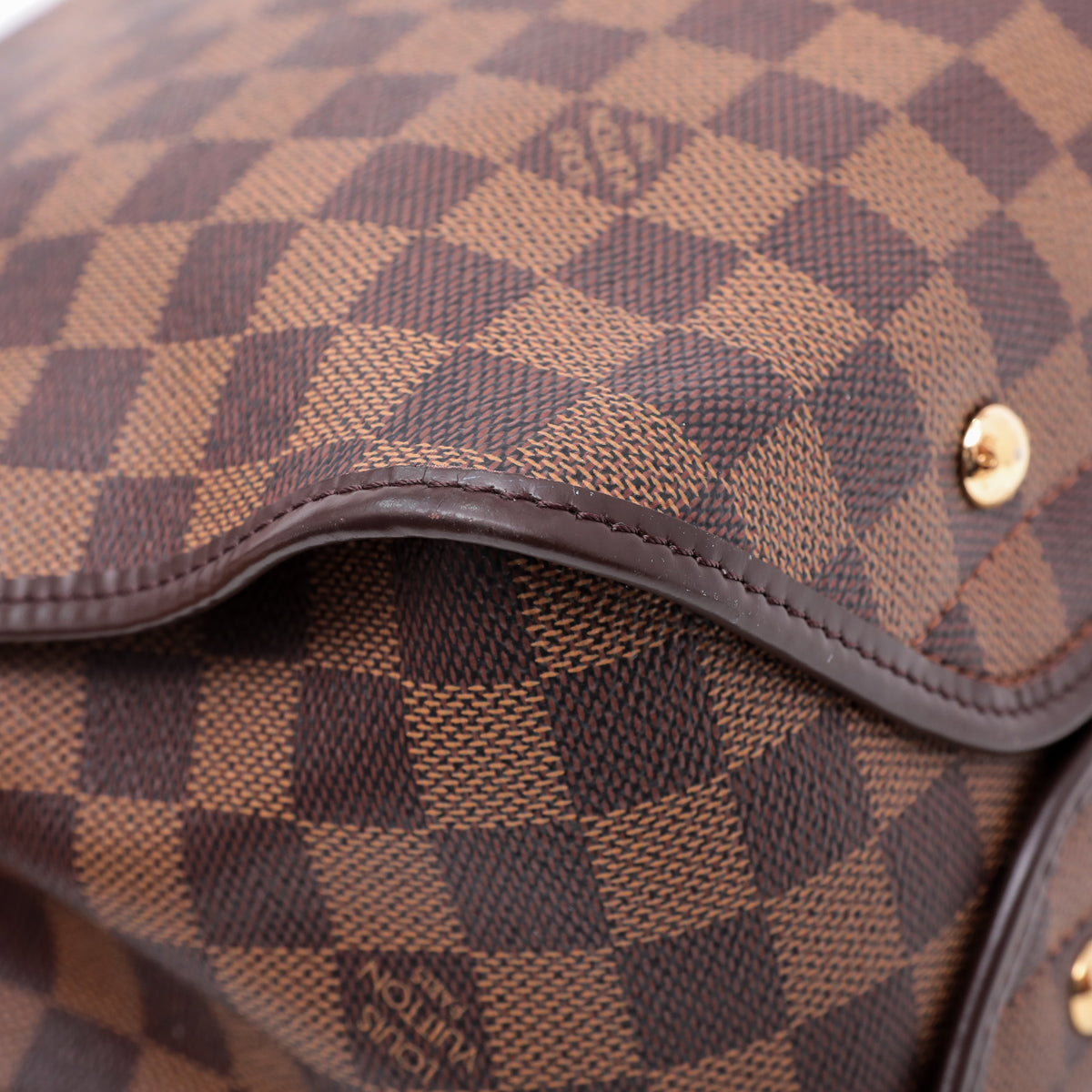 Louis Vuitton Damier Geronimos Leather Fabric Brown Cross body bag 1074