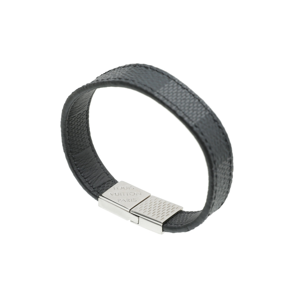 Louis Vuitton Damier Graphite Pull It Bracelet