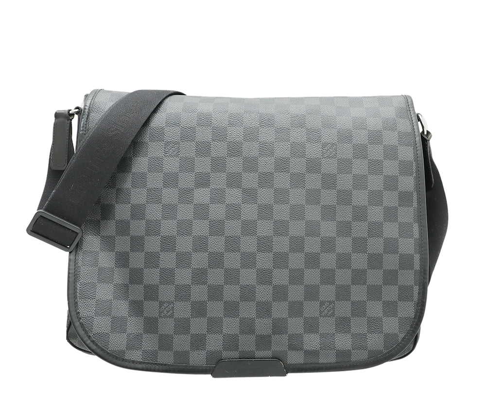 Louis Vuitton Damier Graphite Renzo Messenger Bag-Louis Vuitton-THE CLOSET