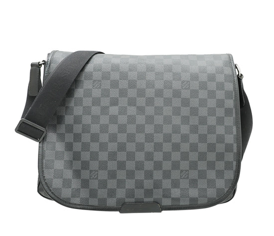 Louis Vuitton Damier Graphite Canvas Renzo Messenger Bag - Yoogi's