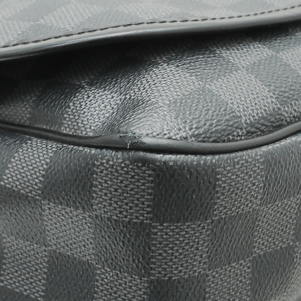 Louis Vuitton Damier Graphite Renzo Messenger Bag-Louis Vuitton-THE CLOSET