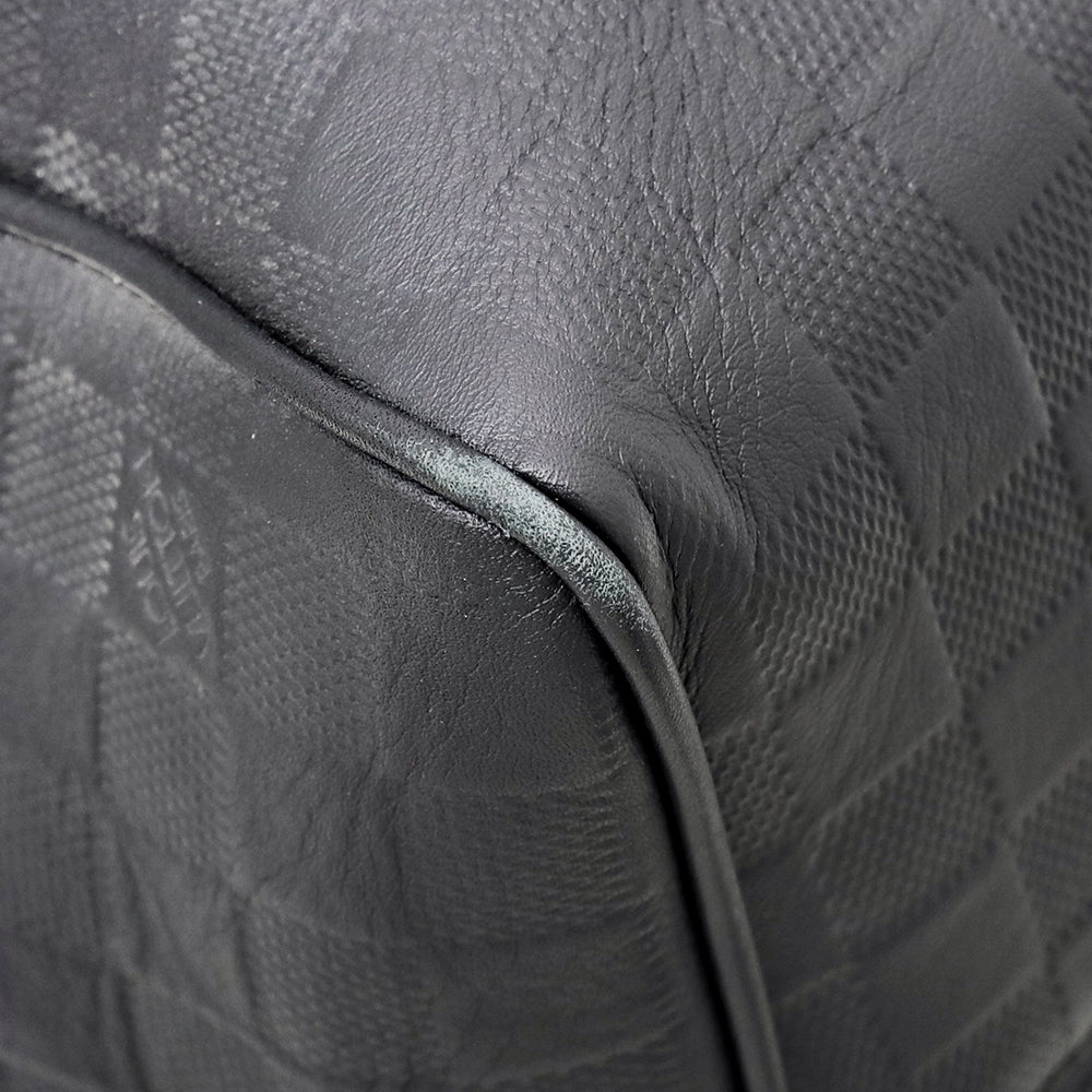 Louis Vuitton Black Damier Infini Keepall Bandouliere 45 Bag-Louis Vuitton-THE CLOSET