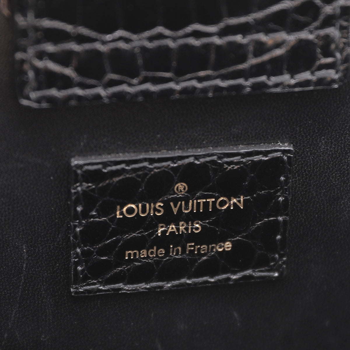 Louis Vuitton Black Alligator Deese PM Bag-Louis Vuitton-THE CLOSET