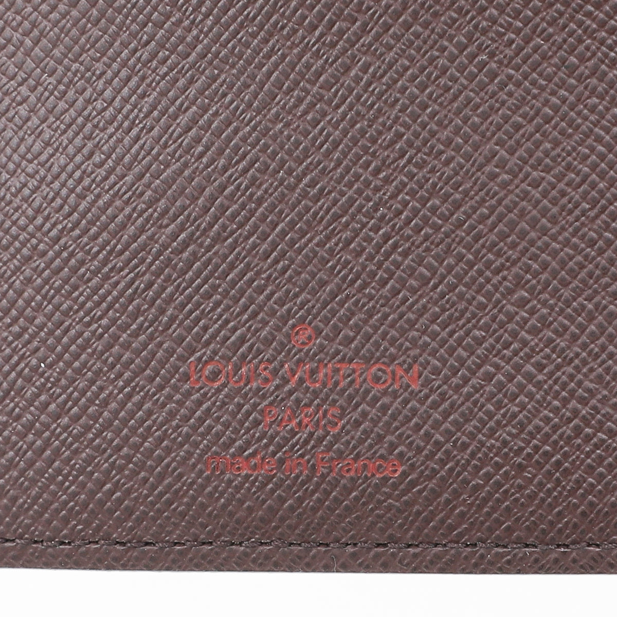 Louis Vuitton Ebene Ring Medium Agenda Cover