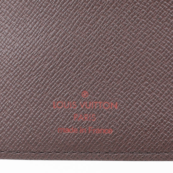 Louis Vuitton Ebene Ring Medium Agenda Cover