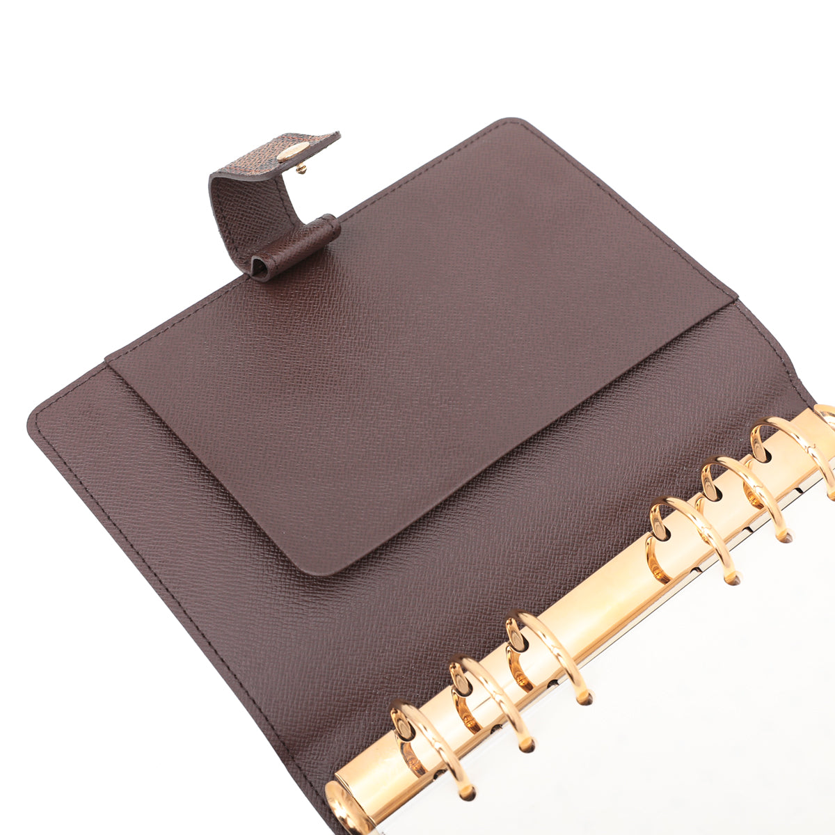 Louis Vuitton Ebene Ring Medium Agenda Cover-Louis Vuitton-THE CLOSET