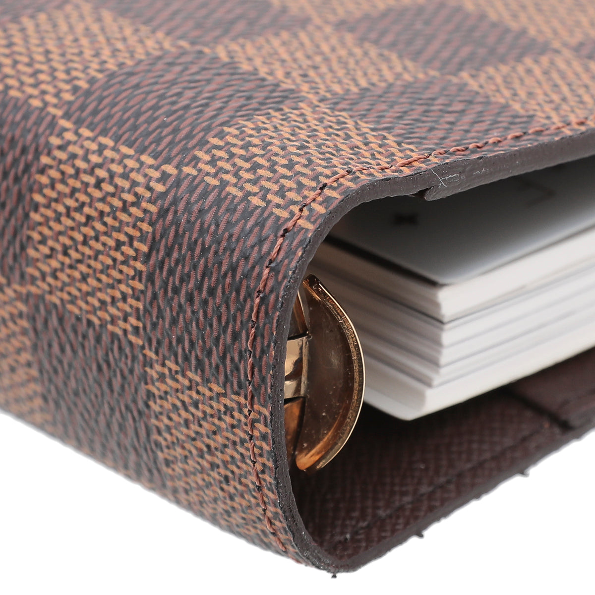 Louis Vuitton Ebene Ring Medium Agenda Cover-Louis Vuitton-THE CLOSET