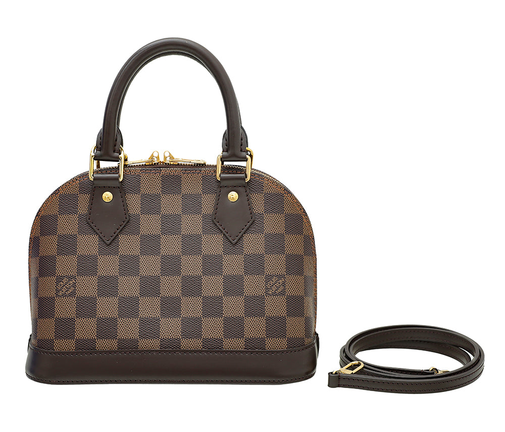 Louis Vuitton Ebene Alma BB Bag-Louis Vuitton-THE CLOSET