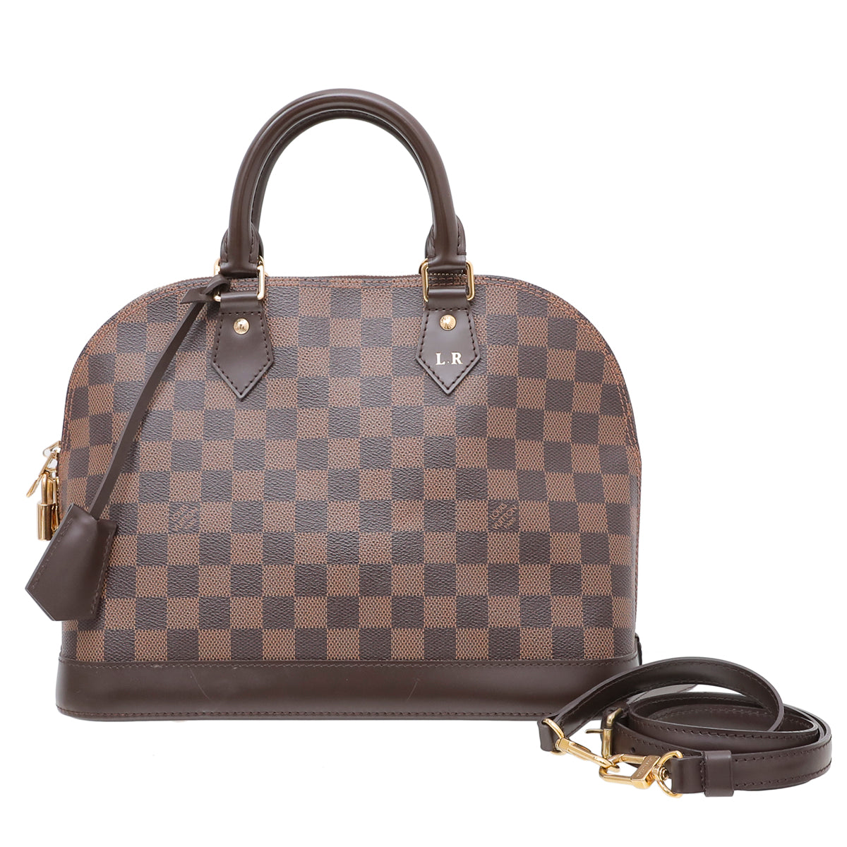 Louis Vuitton Ebene Alma PM Bag-Louis Vuitton-THE CLOSET