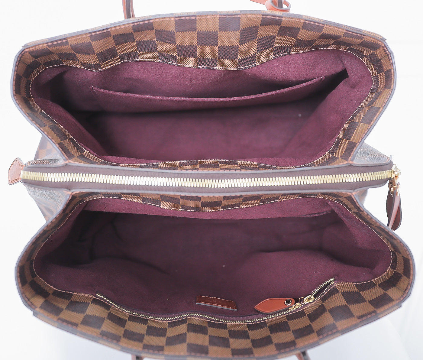 Louis Vuitton Brown Ebene Ascot Bag-Louis Vuitton-THE CLOSET