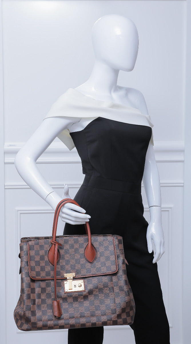 Louis Vuitton Brown Ebene Ascot Bag-Louis Vuitton-THE CLOSET
