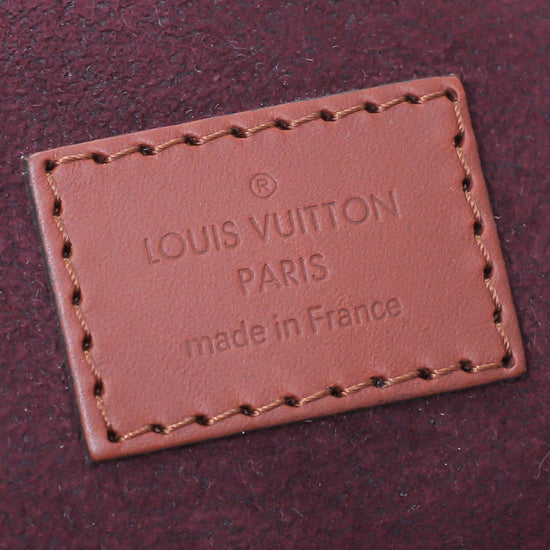 Louis Vuitton Brown Ebene Ascot Bag