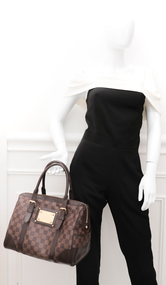 Louis Vuitton Brown Ebene Berkeley Bag – The Closet