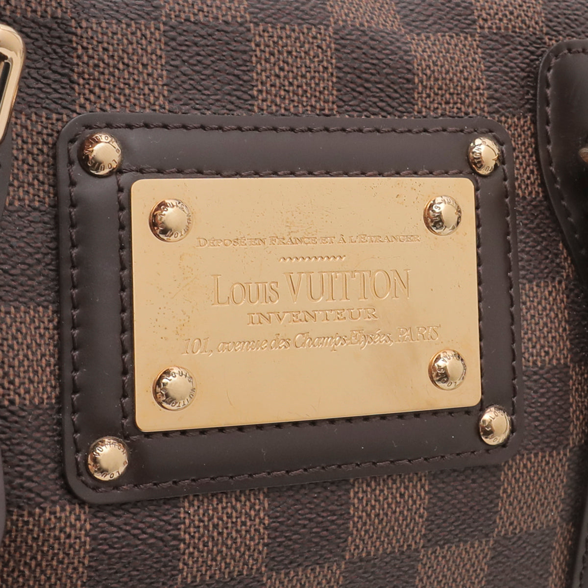 Louis Vuitton Brown Ebene Berkeley Bag