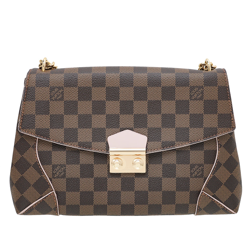 Louis Vuitton Ebene Rose Ballerine Caissa Flap Bag-Louis Vuitton-THE CLOSET