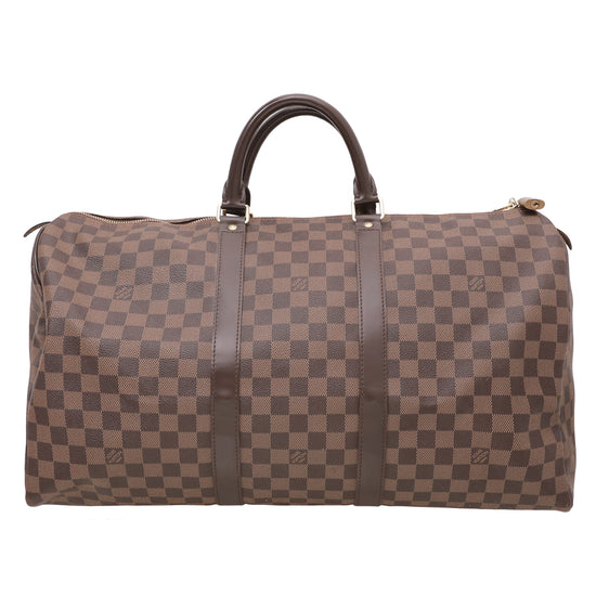 Louis Vuitton Ebene Keepall Bag